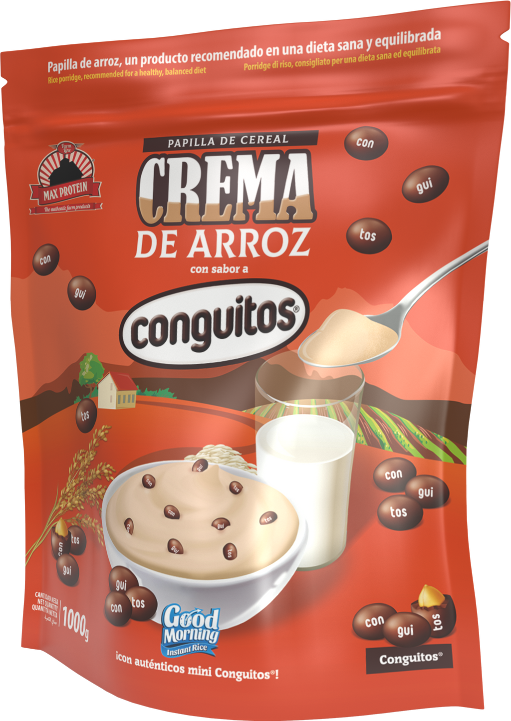 Creme de Arroz Conguitos Chocolate 1kg.