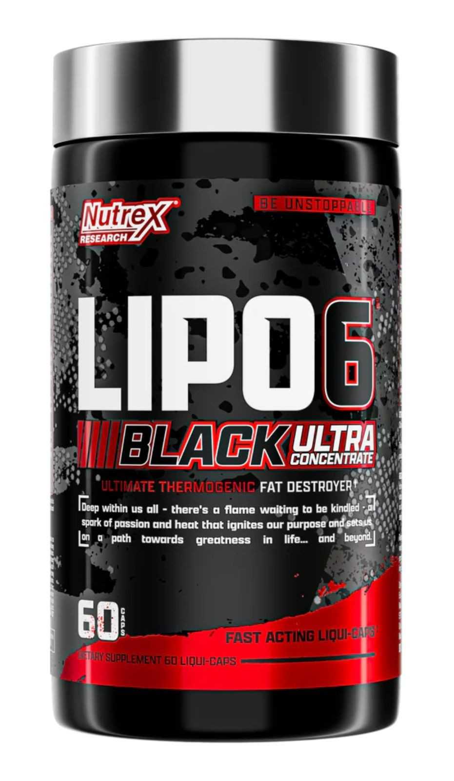 Nutrex Lipo 6 Ultra Concentrate 60 Cápsulas.